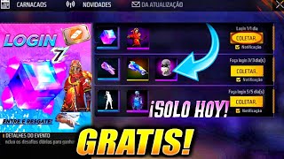 🔥 6 REGALOS DEL EVENTO 7 ANIVERSARIO de FREE FIRE LATAM NUEVO 2024 FECHA CUBO MAGICO GRATIS [upl. by Entirb891]