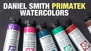 Review Daniel Smith Primatek Watercolors [upl. by Llertnahs312]