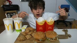 ASMR EATING MCDONALD’SEATING SOUNDS LOVELY ASMR S [upl. by Googins277]