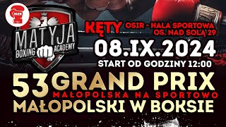 Na żywo 53 Międzynarodowe Grand Prix Małopolski 08092024 Kęty [upl. by Nievelt]