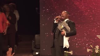 Pastor Reginald Sharpe Preaching Like a Mad Man at Fellowship Chicago PRAISE BREAK [upl. by Acirrej184]