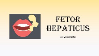 Pathophysiology of fetor hepaticus [upl. by Yssej]