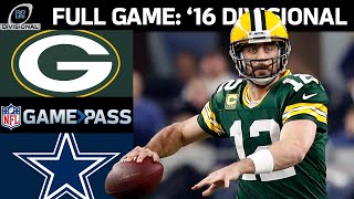 2016 NFC Divisional FULL Game Green Bay Packers vs Dallas Cowboys [upl. by Helbonnah]