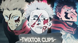 Itadori Yuji Twixtor 4K CC  ALL SCENES  Jujutsu Kaisen Season 2 [upl. by Oalsinatse]