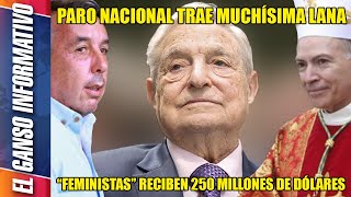 Soros y la Iglesia están financiando el paro feminista por increíble que parezca [upl. by Firestone399]