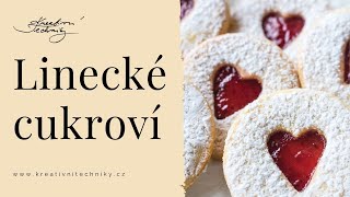 Linecké cukroví recept na tradiční vánoční cukroví amp linecké těsto │ Kreativní Techniky [upl. by Culberson]