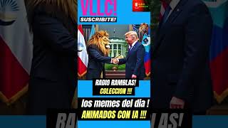 MILEI TRUMP ANIMADOS CON IA  milei trump shorts [upl. by Harvey]