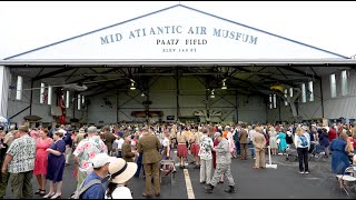 MidAtlantic Air Museums 32nd Annual WW II Weekend June 3rd 2023 [upl. by Alis]