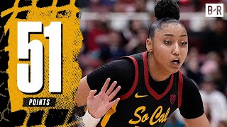 USCs JuJu Watkins Drops 51 PTS to Upset No 4 Stanford [upl. by Rengaw]