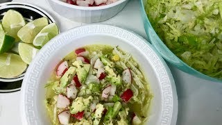 Green Vegan Pozole [upl. by Ahsiak]