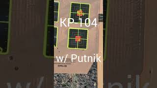 Resilient Putnik POI shift on Arsenal SAM7K and KUSA KP104  25 yards Both with JMAC X37 mounts [upl. by Mayfield667]