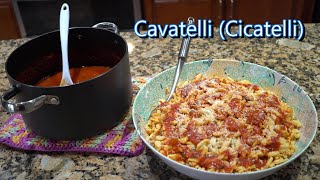 Italian Grandma Makes Cavatelli Cicatelli [upl. by Ynnaffit]