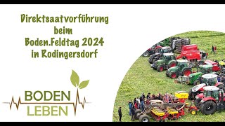 Direktsaatvorführung  BodenFeldtag Rodingersdorf 2024 [upl. by Millham]