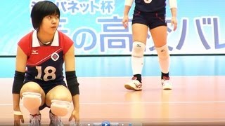 Volleyball 下北沢成徳 × 熊本信愛女 1S 春高バレー2013112 [upl. by Nylessoj398]