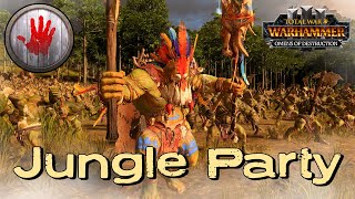 Wurrzags New Jungle Start  Greenskins Rework amp DLC Units  Total War Warhammer 3 [upl. by Shanleigh808]