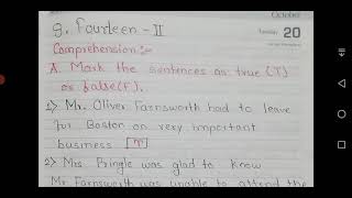 Class 7 Chapter 8 Fourteen  II Questions and answers English alive coursebook 7 [upl. by Beal956]