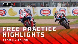 HIGHLIGHTS from DAY 1️⃣ at Donington Park 💥  2024 UKWorldSBK 🇬🇧 [upl. by Irrok199]