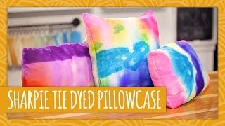 DIY TieDyed Pillowcase  HGTV Handmade [upl. by Airotcivairam20]