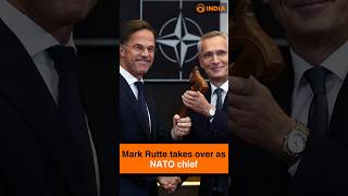 Mark Rutte takes over as NATO chief [upl. by Eico]