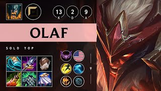 Olaf Top vs Sejuani Dominating  NA Master Patch 1419 [upl. by Eenerb]