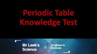 02 Atomic Structure and Periodic Table revision for AQA combined and triple Higher and Foundation [upl. by Idissak852]