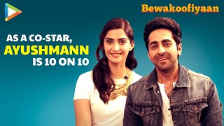 Ayushmann KhurranaSonam Kapoor Fun Interview On Bewakoofiyaan Part 5 [upl. by Hough]