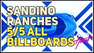 All Billboards Sandino Ranches NFS Heat [upl. by Magas]