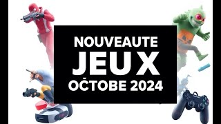 Sorties de jeux d’octobre 2024 bandes annonces [upl. by Corny]