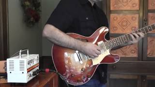 Brian Walton Orange Micro Terror Amp Demo Ampeg 4x12 Heritage Guitars [upl. by Uela202]