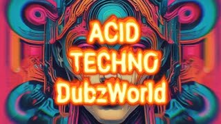 DubzWorld ACID TECHNO DjDubzC OFFICIAL MUSIC VIDEO RELEASE I ❤️ U [upl. by Aneelahs]