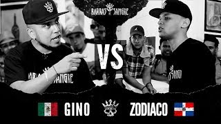 Barras De Sangre Gino AlfaOmega 🇲🇽 vs Zodiaco RDK 🇩🇴  Batallas Escritas [upl. by Barthold]