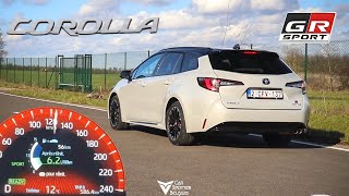 Toyota Corolla TS GR Sport 180HP  0100 Acceleration TEST by Car Spotter Belgium [upl. by Loeb]