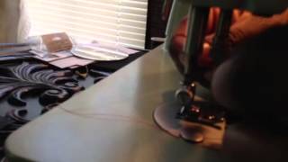 Vintage Singer 347 Sewing Machine How To Thread Part 2 [upl. by Dola]