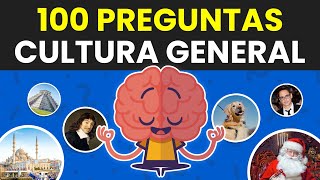 100 Preguntas de CULTURA GENERAL 🌎🤓📚  ¿Qué tan culto eres 🧠 [upl. by Jacintha559]