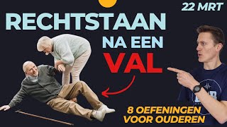 Kan je RECHTSTAAN VAN DE GROND Doe deze oefeningen expertisecentrumvalprevent9689 [upl. by Arlyne]