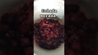 Colada morada ecuatoriana 🍍🍓🫐 [upl. by Aveer]