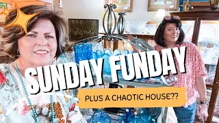 SUNDAY FUNDAY ESTATE SALE DAY PLUS A CHAOTIC HOUSE [upl. by Acissey999]