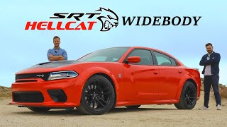 2020 Dodge Charger SRT Hellcat Widebody Review  Four Door Fury [upl. by Rebliw428]