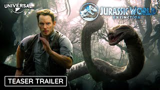 Jurassic World 4 EXTINCTION  Teaser Trailer 2024 Chris Pratt Movie  Universal Pictures HD [upl. by Ormiston]