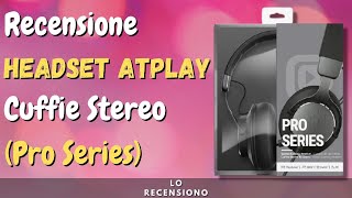 Recensione Headset AtPlay  Cuffie Stereo da Gioco Pro Series  GAMESTOP [upl. by Bakemeier]