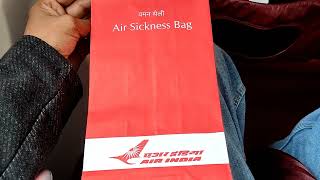 What to do when you get vomit in flight  air sickness bag  vomit bag in flight [upl. by Gwyn]