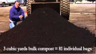 What Does One Cubic Yard of Cedar Groves Bulk Compost Look Like [upl. by Mcevoy]