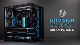 Lian Li O11 Vision Compact  The Ultimate Dream Gaming PC Build  Uni Fan TL  Asus ROG Strix BTF [upl. by Airpal75]