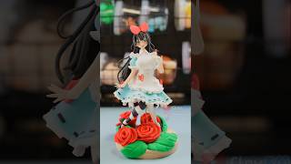 Alice in Musicland ✨ Making Anime Clay Art Doll shorts clay craft [upl. by Ahsinak344]