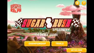 WreckIt Ralph Sugar Rush Speedway  Full Walkthrough [upl. by Niasuh]