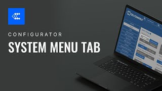 Teltonika Configurator  System Menu Tab [upl. by Arratoon27]