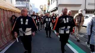 2013 前橋初市『木遣り』20130109 [upl. by Elnora]