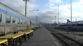 VIA Train 1 Arrival Vancouver BC 28 January 2009 [upl. by Asaeret]