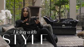 Inside Olivier Rousteing’s glamorous house in Paris  Living With Style [upl. by Sivehc]