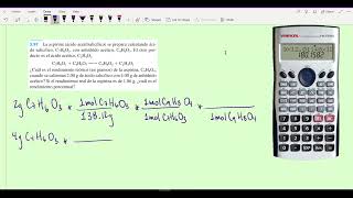 397 Rendimiento teórico y porcentual  Química Ebbing Gammon [upl. by Molloy]